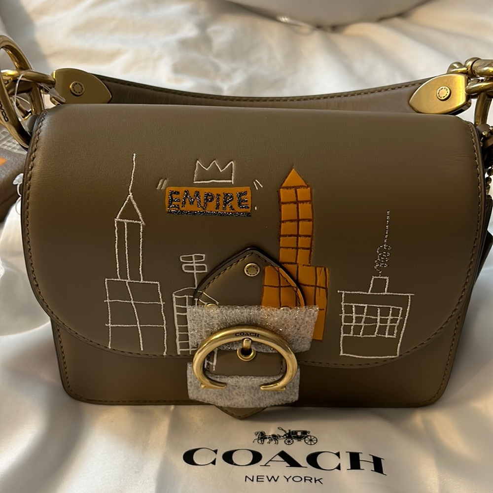 Coach X Jean-Michel Basquiat Beat 18 shoulder bag and zip pouch